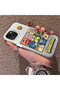 iPhone 15 Plus/14 Plus Compatible Puzzle Character Collage Pattern Phone Case Shockproof - 2