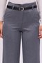 Belted High Waist Pants - 4