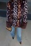 Bambi Patterned Fur Jacket - 2