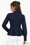 Pleated Long Sleeve Slim Fit Shirt - 6