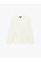 Regular Fit Buttoned Henley Collar Long Sleeve T-Shirt