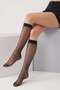 Point Patterned Knee-High Socks - 3