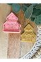 New Year's Christmas House Cookie Mold and Stamp - 3D Printer Production Biscuit and Sugar Paste Pressing Mold - 2