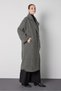 Women's Anthracite Premium Lined Long Coat 32037 - 3