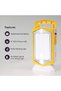 GE53025 فانوس LED قابل لإعادة الشحن، متعدد الألوان - 2