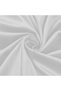 |   طقم وسائد زخرفية من القطيفة الناعمة مكون من قطعتين بتصميم سادة - 50x30 سم - أبيض - 4