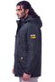 Men's Extra Large Size Thick Winter Padded Memory Bettino Coat Suitable for Weight Ranges 128-190 kg Navy Blue - 2