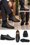 Classic Single Needle Model Classic Simple Model Small Size Men's Shoes - Size 38 - 39 - 3