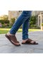 Saudi Made Men's Toe Loop Slides Turned Edge Small Batch Hand Buffed - 6