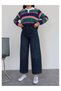 Side-Stitched Balloon Leg Jeans