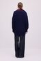 Gold Button Detail Hairy Knitted Sweater - 6