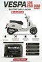 Vespa Seat Cover Compatible Water-Repellent Seat Cover