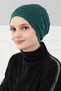 Bere Model Tesettür Bone,B-34 Dark Green - 2