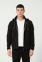 Men's coat removable hooded stretchable men's coat - 3