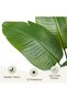 Artificial Tree, 120cm Artificial Areca Palm Ttree for Home Decoration - 6