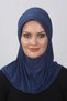 شال تكامتيك جاهز للارتداء باللون النيلي - 2