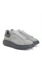 Alexander Mc Queen Suede Leather Men's Gray Shoes 553680 Wwaar 1715 - 3