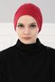 Bere Model Tesettür Bone,B-34 Claret Red