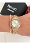 Steel Strap Women's Watch + Bracelet as a Gift - 3