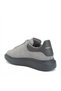 Alexander Mc Queen Suede Leather Men's Gray Shoes 553680 Wwaar 1715 - 2