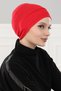 Takçık Combed Cotton Bonnet, B-37 Red - 3