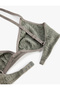 Textured Ribbon Strapless Unpadded Soft Bra - 3