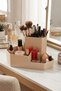 Multi-Purpose Triangular Desktop Organizer – Makeup Brush Holder, Pen Holder, Bathroom and Coffee Corner - 2