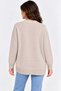 New Season Women's Oversize Crew Neck Soft Textured Knitwear Sweater – Stylish and Comfortable Daily Combination - 2
