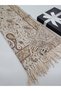 Women's Cashmere Textured Shoulder Shawl and Scarf Royal Paisley Embroidered Patterned Soft Textured Fringed 70 X2 00 cm
