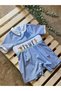 Blue suit with animal embroidery - 3