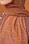 Women's Dark Mink Geometric Pattern Riva Tencel Shawl 510003-12 - 5
