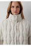 Stand collar jacket stone - 6