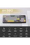 AJAZZ AK980 Wireless Mechanical Keyboard(Purple, Murad Switch) - 2