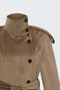 Velvet Short Jacket - Camel - 3