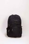 Daily Use 5-Compartment Solid Color Luxury Crinkle Fabric Backpack for Young Girls, Boys, High School and Middle School Students + Monkey Keychain Gift - 2