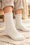 4-Piece Children's Alpaca Thick Seamless Towel Socks - 4