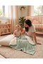 Double-Sided Muslin Knitwear Baby Blanket 85X105 cm Cotton Knitted Newborn Baby Blanket - 5