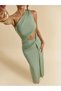 Rochie maxi, verde - 7