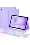 Case with Arabic Keyboard Mouse for Samsung Galaxy Tab S10 Lite