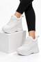 White Hidden Heel Sneakers Increase Height by 10 cm - 3