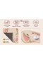 Eta Cute Rabbit Figured Pattern Modern Woven Base Decorative Carpet Eta4393 - 4