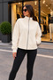 Women's Oysho Waffle Fabric Half Fisherman Jacket with Front Zipper Pocket Cty-Çtn.29880 - 2