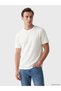 Esvab • Modern & Distinctive Zero Roba Collar Embroidered Men's T-Shirt