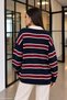 Women's 3-Button Polo Collar Knit Sweater - 5