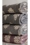 100% Cotton Damask Patterned Fringed Muslin Quilt & Bedspread Double Size (220X240 cm) – Thinly Filled for All Seasons - 7