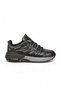 Comfortable Orthopedic Sole Lace-Up Black-Smoked Men's Walking and Sports Shoes Sneaker 2427 - 2