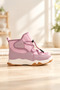 Bl-6164 Anatomical Sole Girls' Pink Color Daily Use Winter Children's Boots