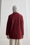 44060 - Stylish Comfortable Casual Beard Poliamid Basic Long Knit Sweater - 6