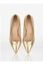 Comfortable Heeled Stiletto Women's Shoes with Orthopedic Insole and Genuine Leather Inner Lining Detail - 2