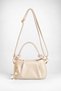 Women's Jasmine Mink Faux Leather Drawstring Knot Handle Mini Hand and Shoulder Bag with Star Accessories - 2